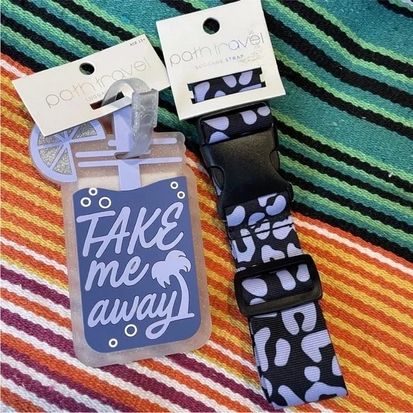 Target Bags Path Travel Luggage Tag Strap Poshmark